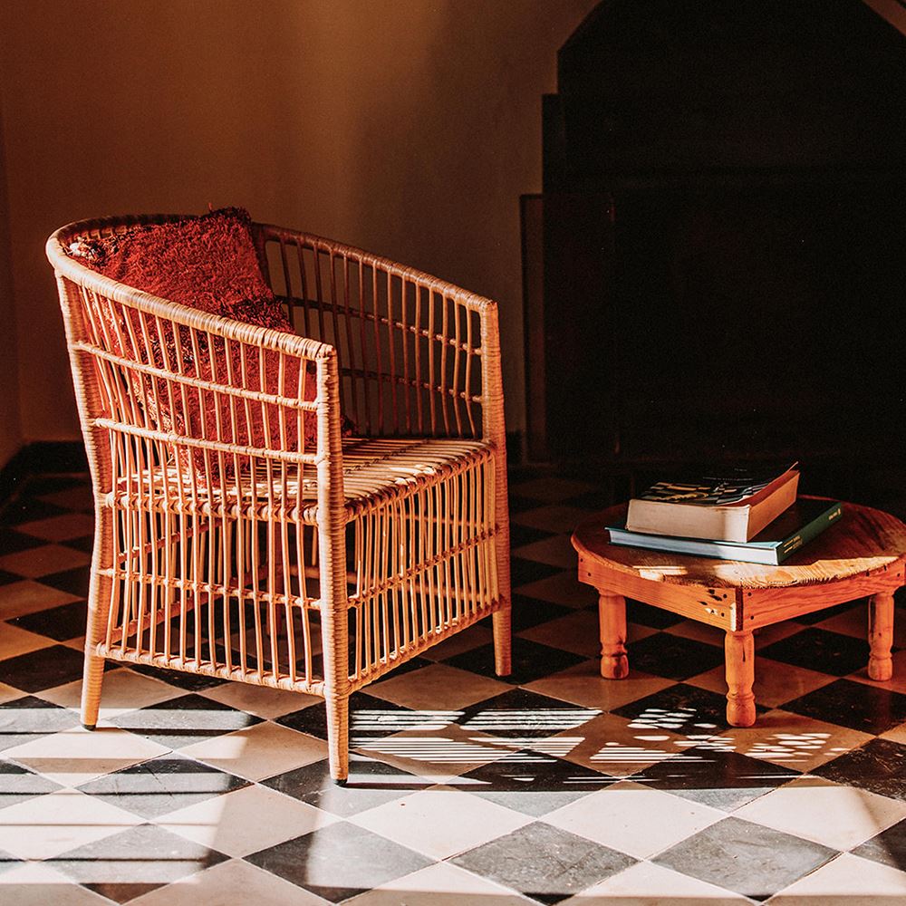 Sillón de ratán sintético Gioele