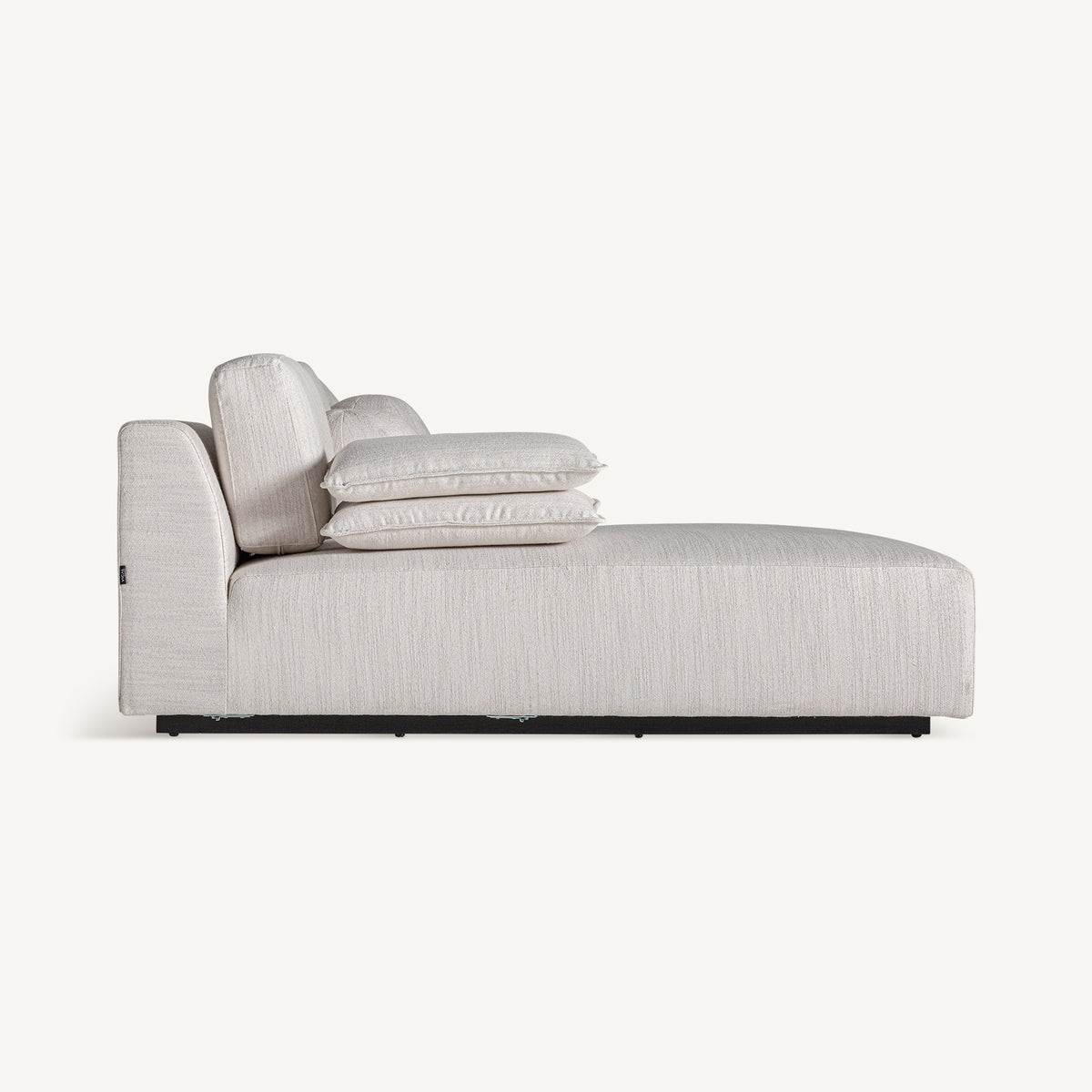 Sofá chaise longue tapizado Kalkara