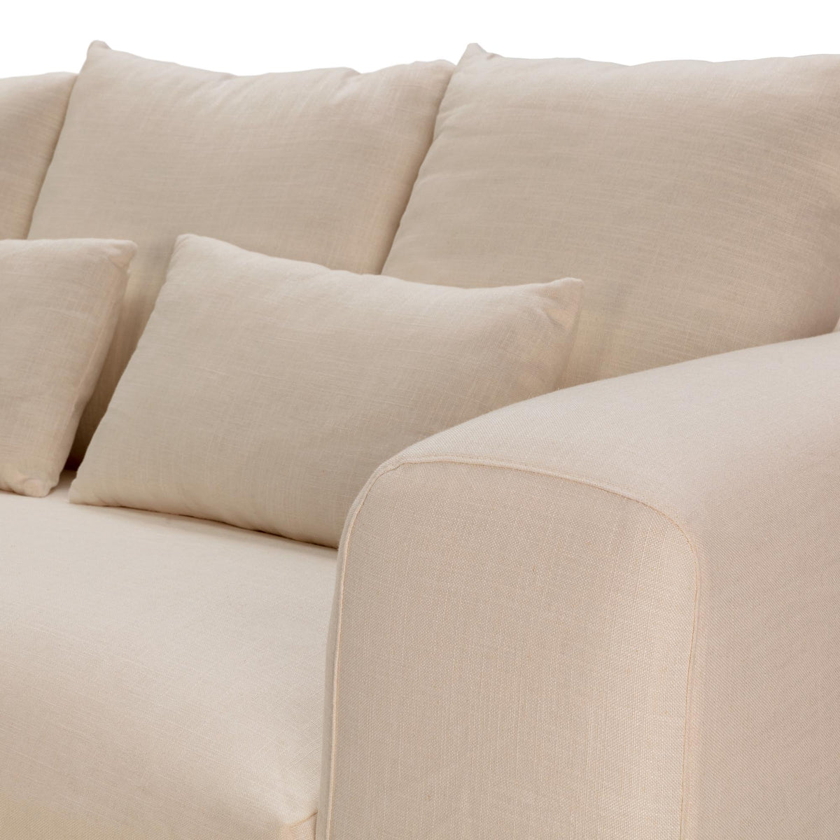 Sofá de lino Benavente