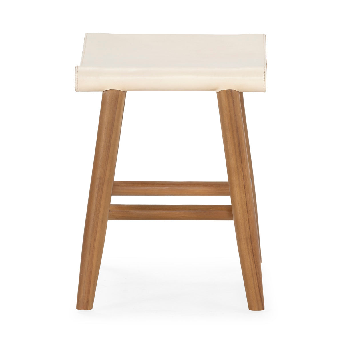 Taburete de madera de teca Durango