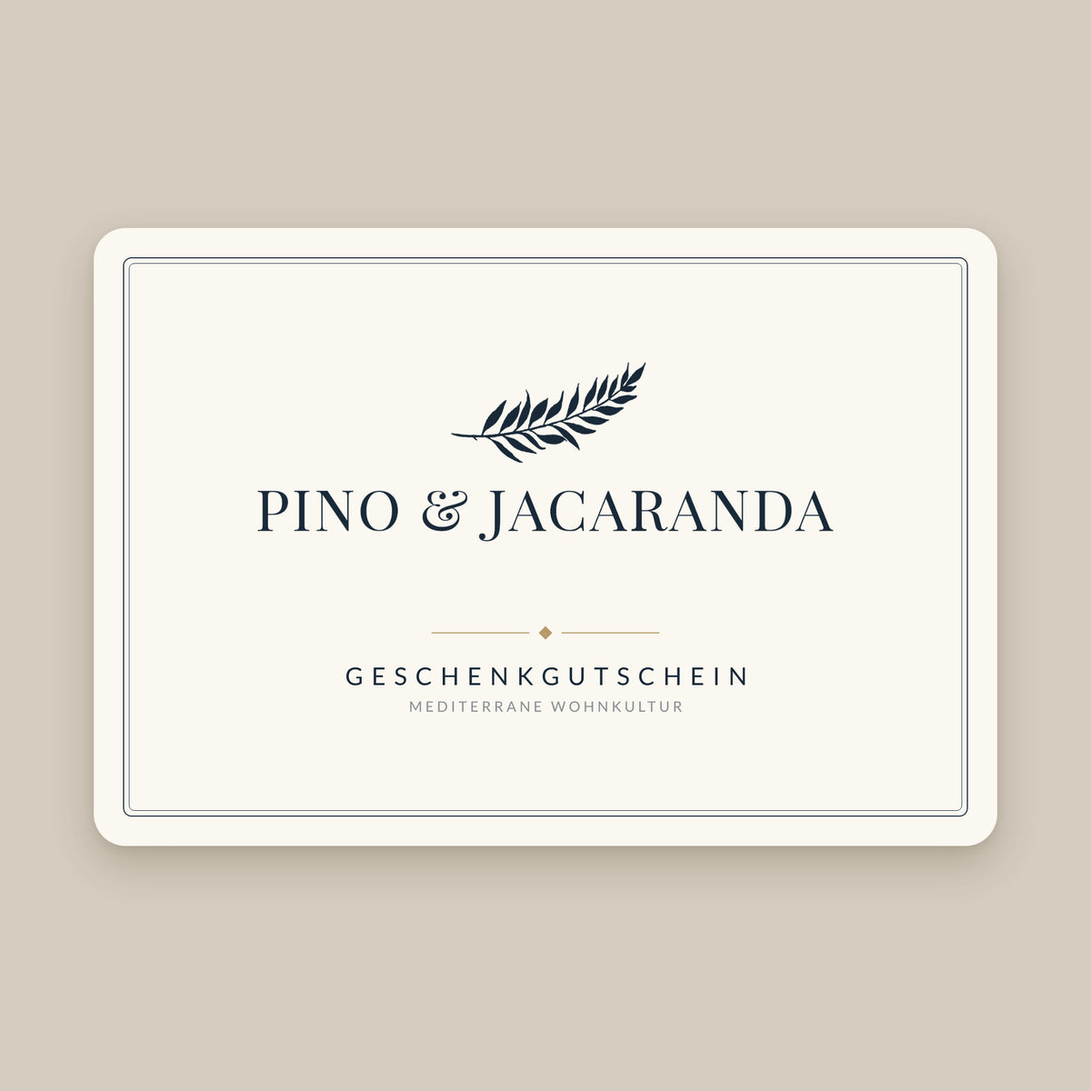 Tarjeta regalo Pino & Jacaranda