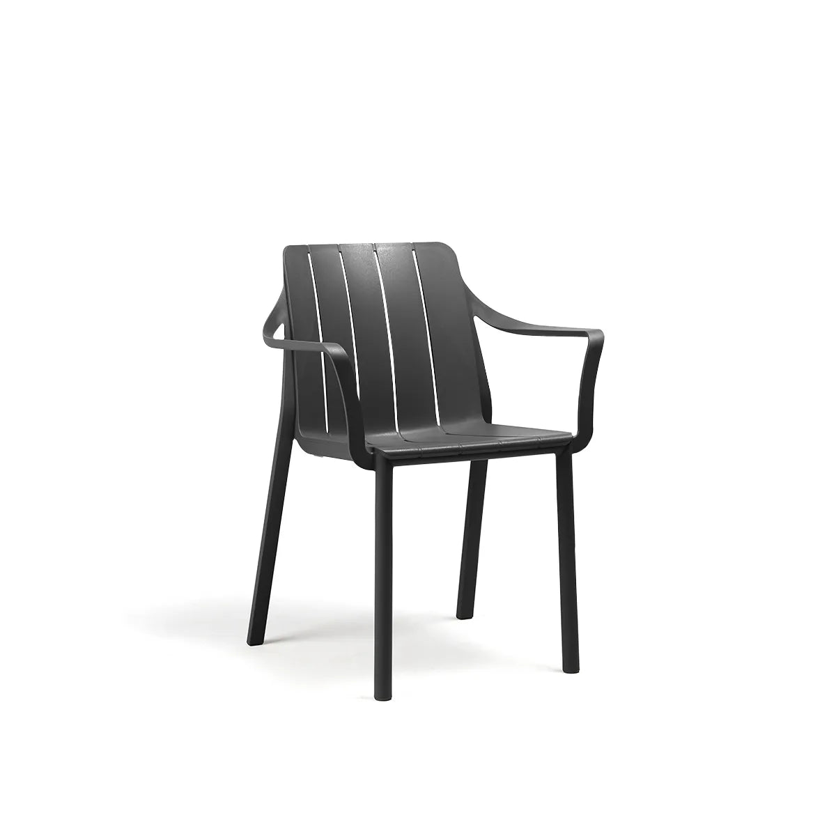 Set de comedor Tevere con sillones Tiberina Nardi – Sillón Tiberina, antracita