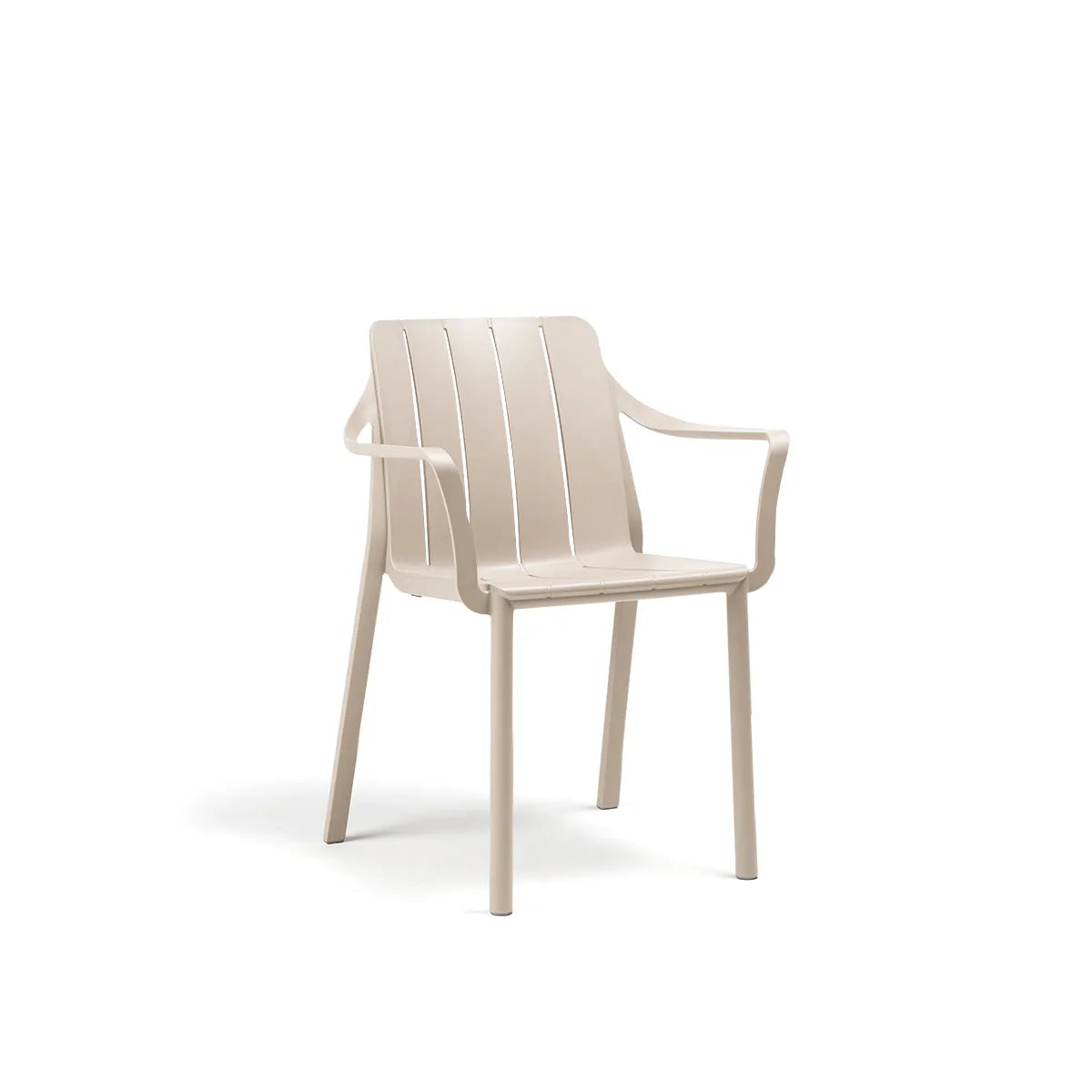 Sillón de resina Tiberina Nardi – Crema