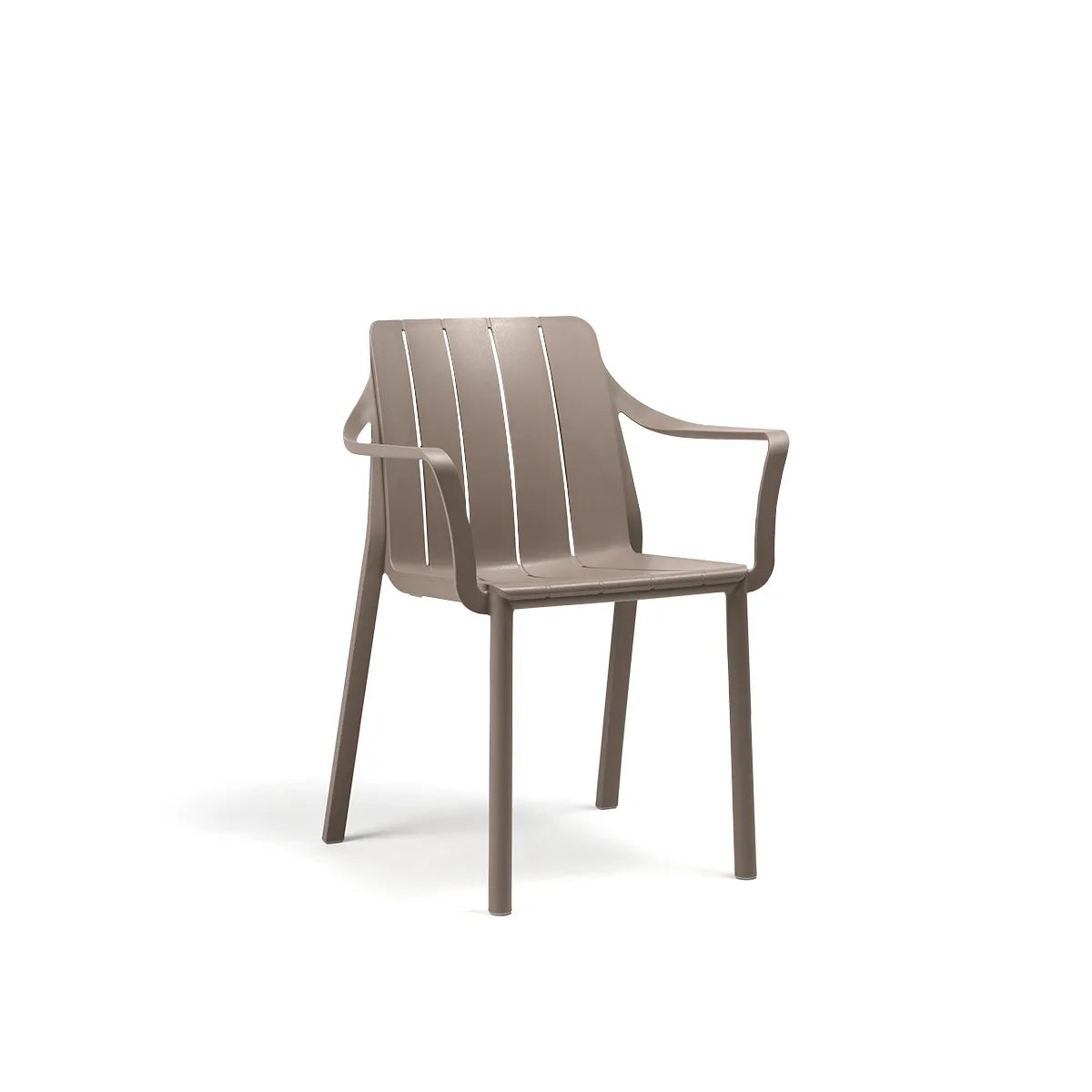 Sillón de resina Tiberina Nardi – Topo