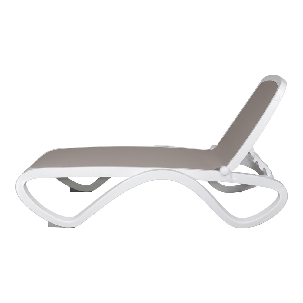 Tumbona de exterior reclinable Dante