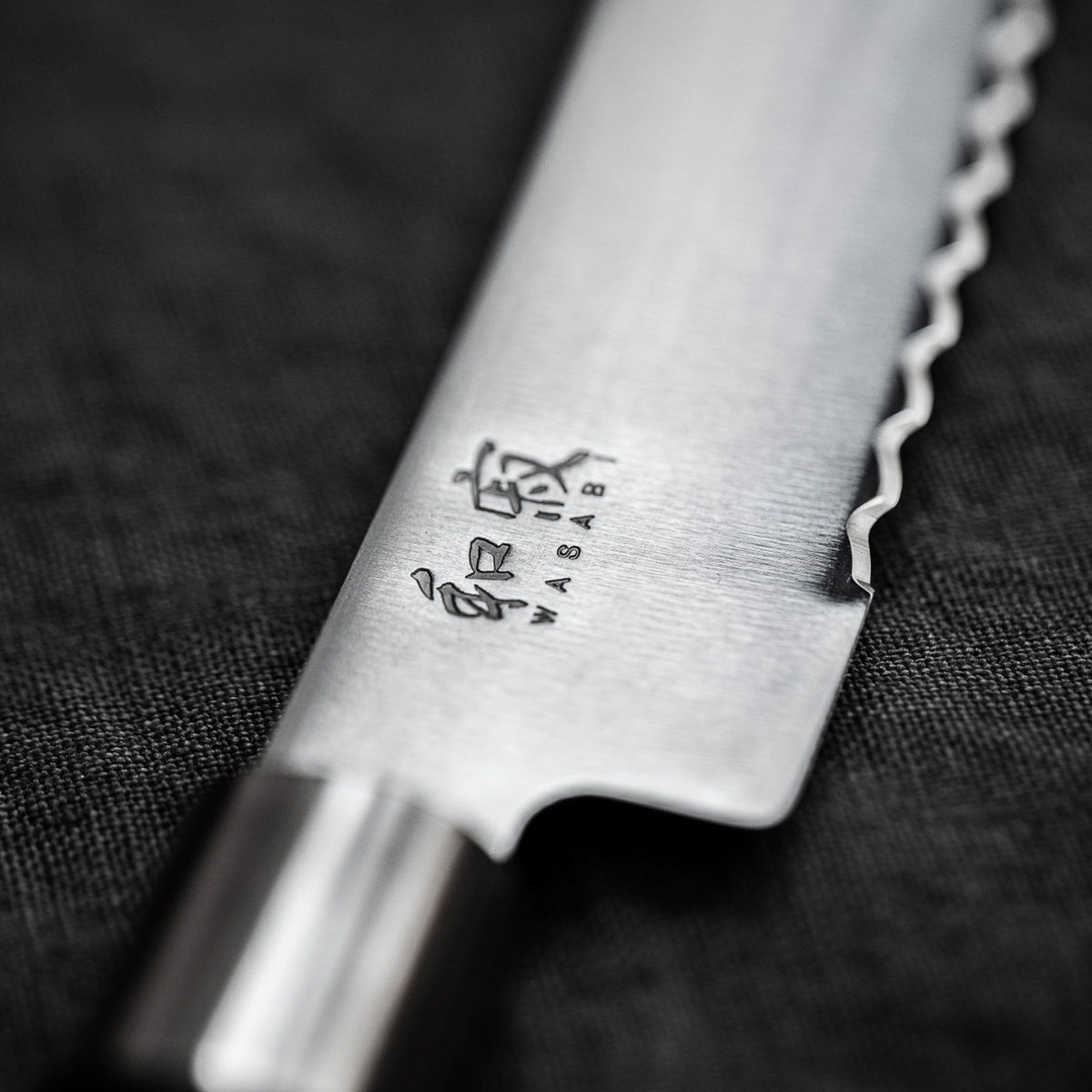 Cuchillo yanagiba Kai Wasabi Black 24 cm