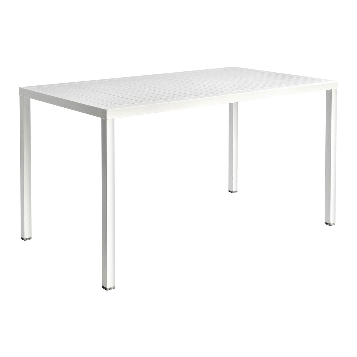 Set de mesa Cube y sillones Net Nardi – Mesa Cube 140 x 80, blanco