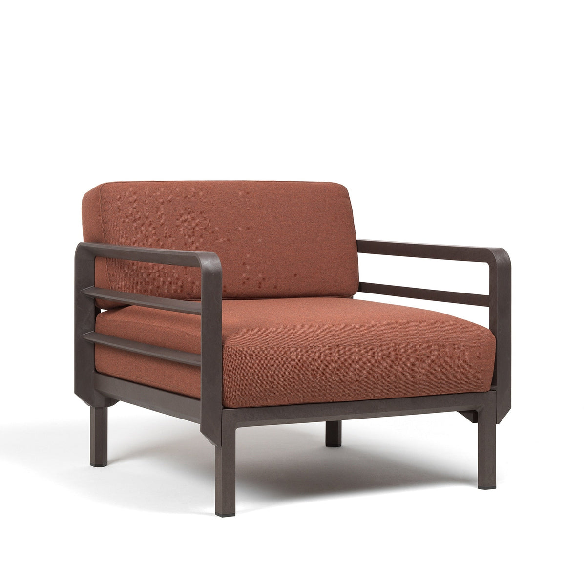 Set lounge Maximo con 2 sillones y mesa de centro Nardi – Sillón Maximo, canela