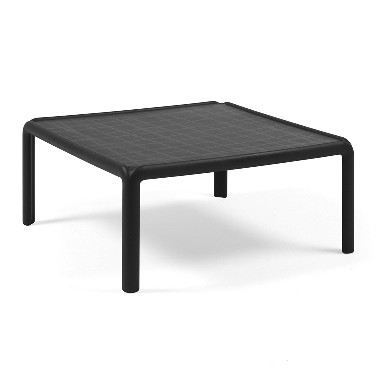Set lounge Komodo con 2 sillones y mesa de centro Nardi – Mesa de centro Komodo, antracita / gris oscuro