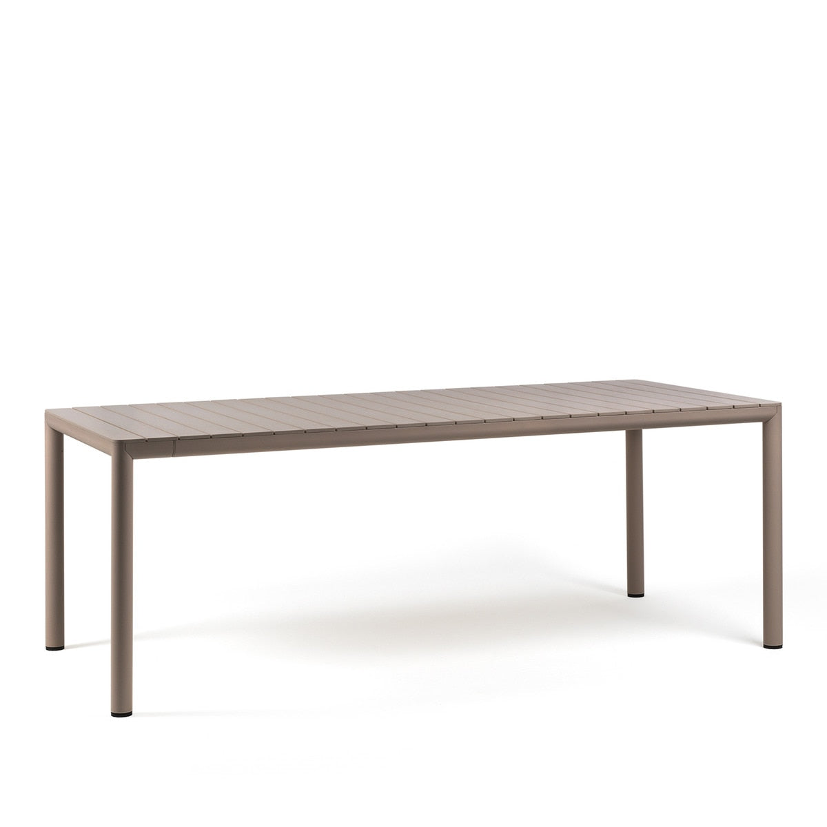 Set de comedor Tevere con sillones Tiberina Nardi – Mesa Tevere 211/275, topo