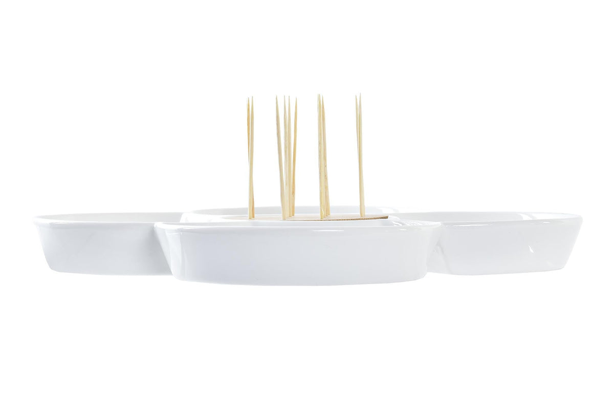 Plato de Aperitivo Árbol y Estrellas - #pino_y_jacaranda#