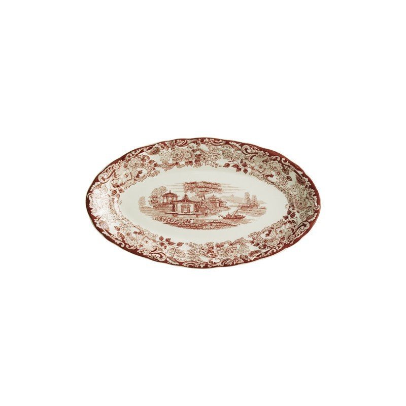 Vajilla La Cartuja de Sevilla Colección 202 Rosa 42 Piezas - #pino_y_jacaranda#
