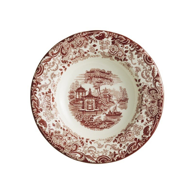 Vajilla La Cartuja de Sevilla Colección 202 Rosa 56 Piezas - #pino_y_jacaranda#