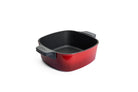 Cacerola cuadrada de hierro fundido Woll Iron 24 x 24 cm rojo chili