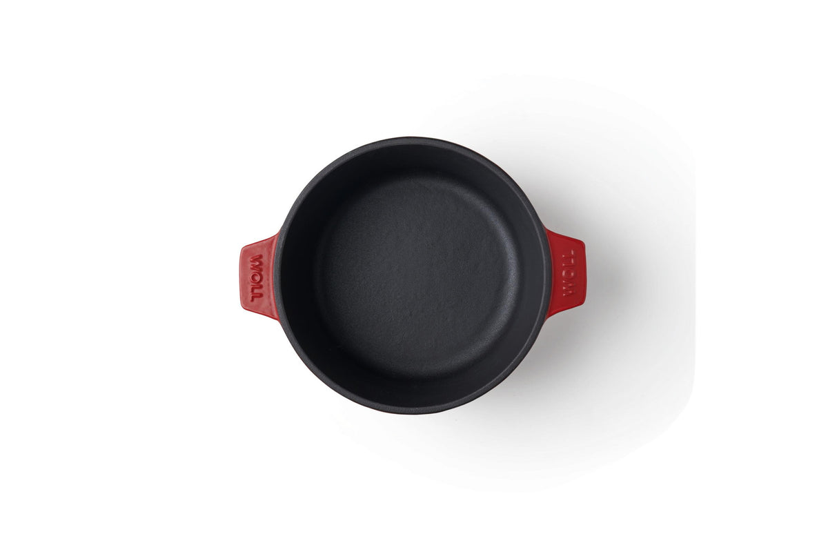Olla de hierro fundido Woll Iron rojo chili