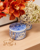 Jabón en joyero Castelbel Gold & Blue 150 g - Portus Cale Collection - #pino_y_jacaranda#