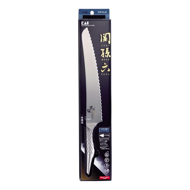Cuchillo de pan Kai Seki Magoroku Shoso 23 cm