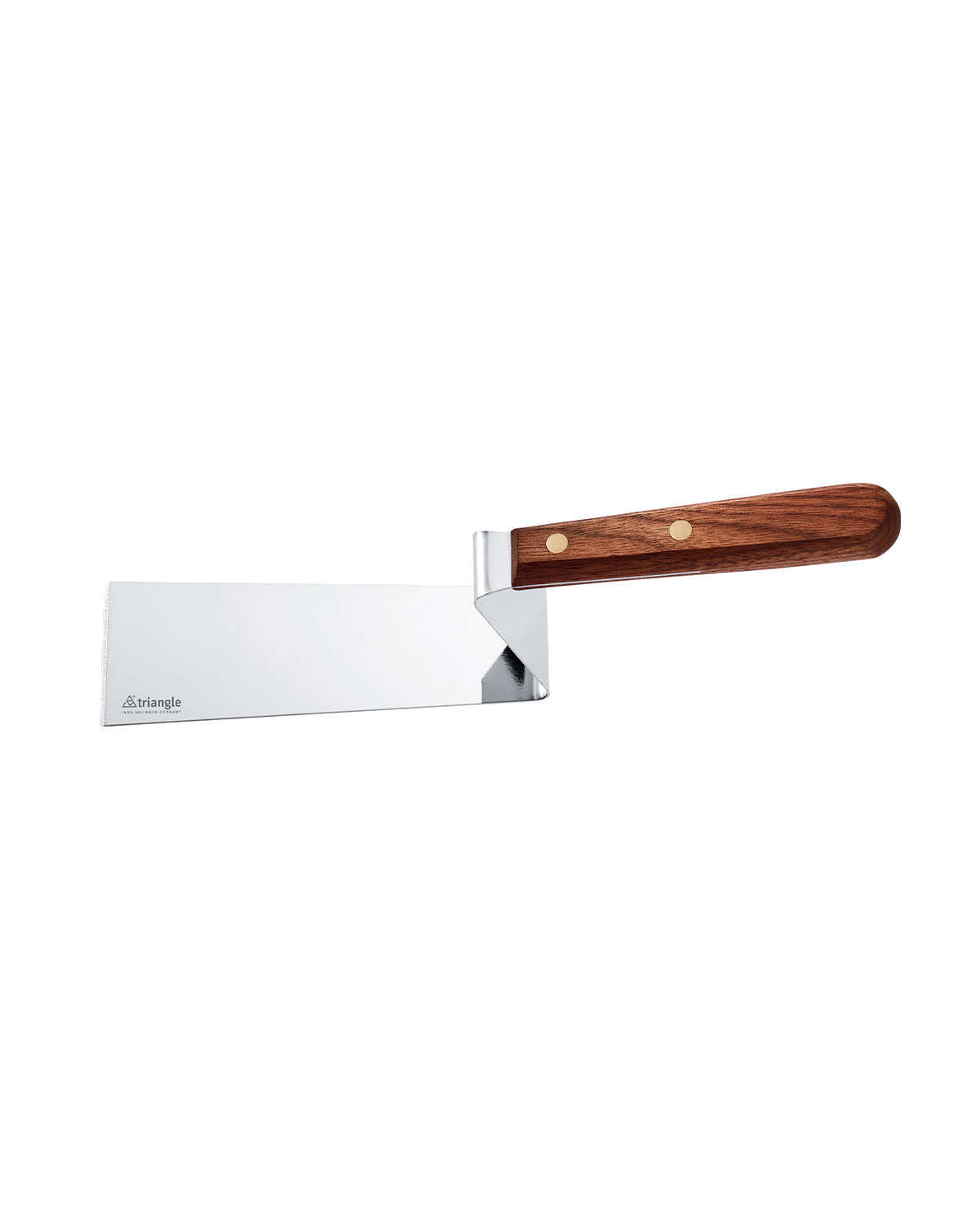 Paleta para plancha Triangle de nogal 15 cm