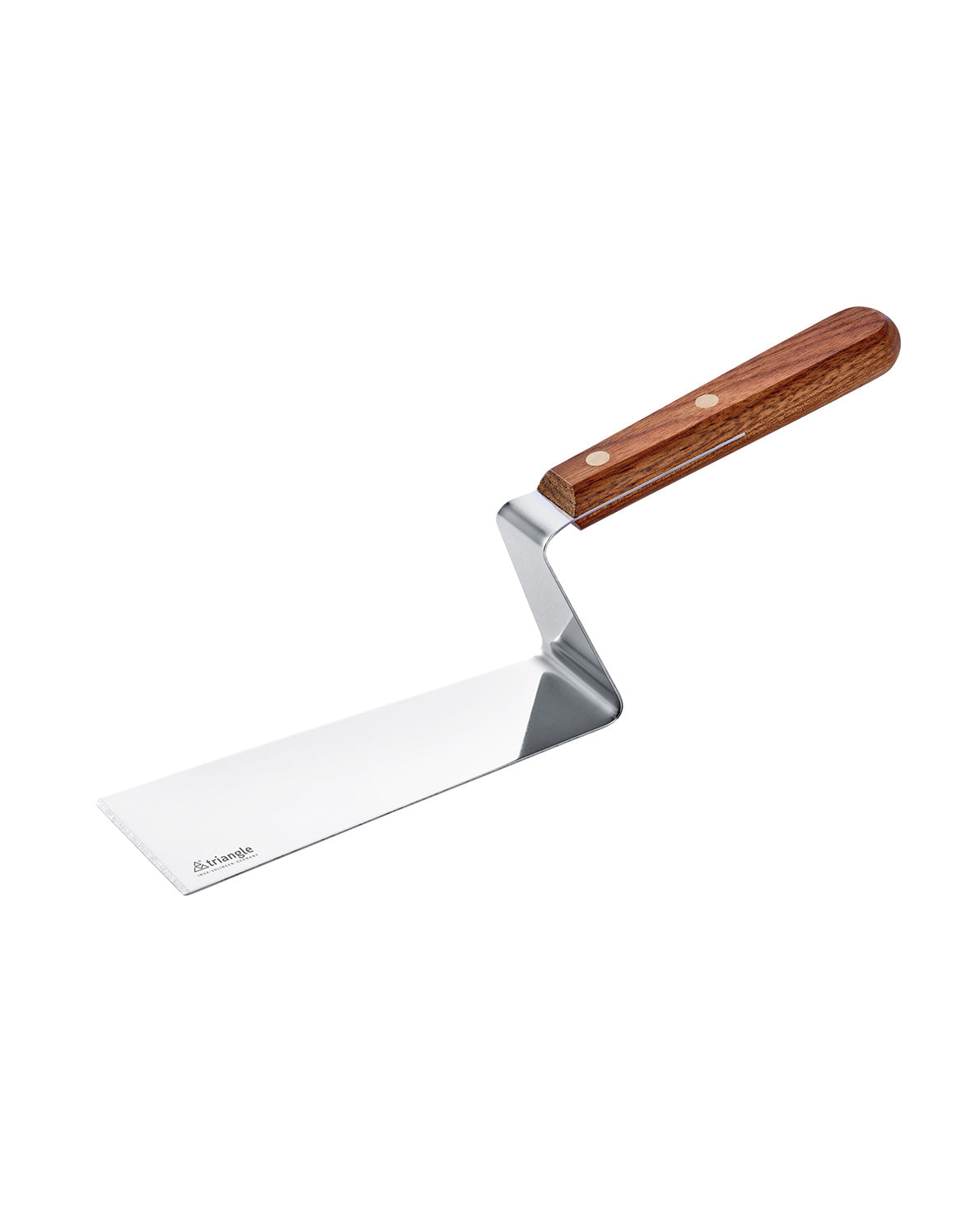 Paleta para plancha Triangle de nogal 15 cm
