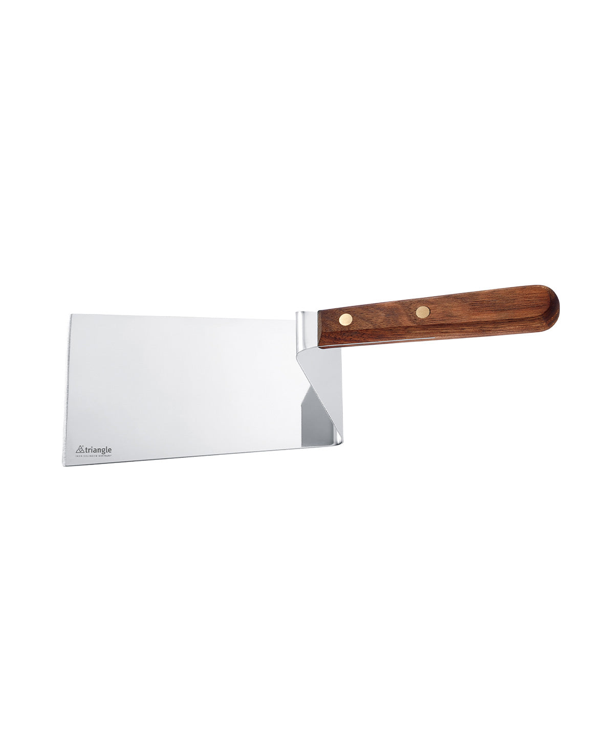 Paleta ancha para plancha Triangle de nogal 15 cm