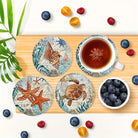 Set de 8 Posavasos Fauna Oceánica - #pino_y_jacaranda#