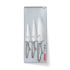 Set de 3 cuchillos Kai Seki Magoroku Shoso con santoku