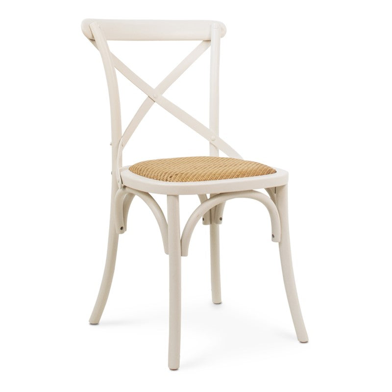 Silla de madera y ratán Floyd
