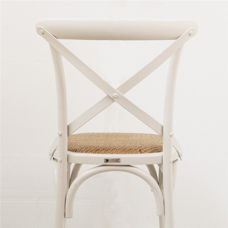 Silla de madera y ratán Floyd