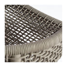 Silla de exterior eucalipto grisáceo y cuerda topo Céret