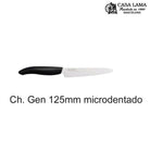 Cuchillo cerámico microdentado Kyocera Gen 12,5 cm