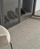 Alfombra rectangular de lana Nordica Chevron