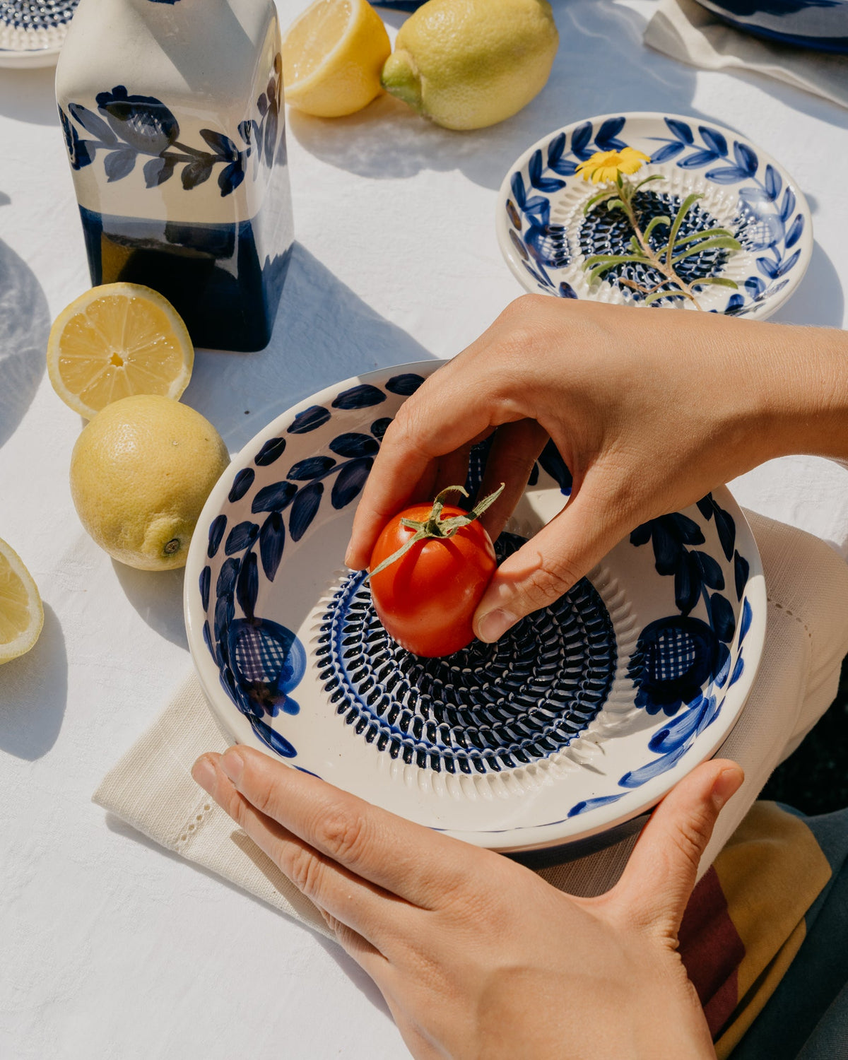 Plato Rallador de Cerámica Nerja