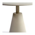 Mesa de comedor redonda de exterior con pata cónica Tinerhir