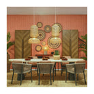 Sillón de comedor de exterior negro y cuerda gris Fez