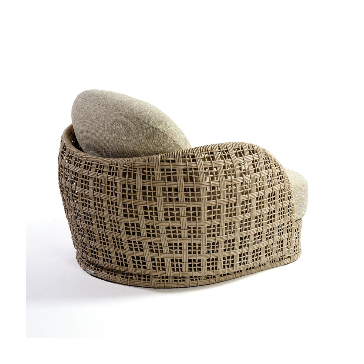 Sillón de exterior de resina trenzada Femés