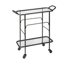 Mesa Auxiliar Trolley Rectangular - #pino_y_jacaranda#