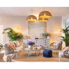 Sillón de exterior de aluminio blanco y cuerda Èze