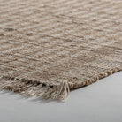 Alfombra de algodón marrón Calasparra