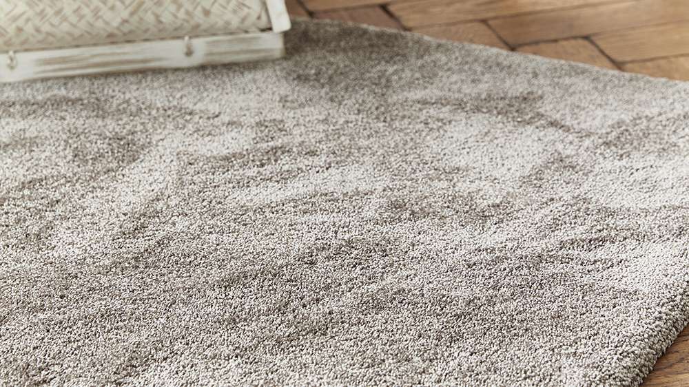 Alfombra rectangular de poliamida Efekto Seda