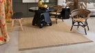Alfombra redonda de sisal Hebi