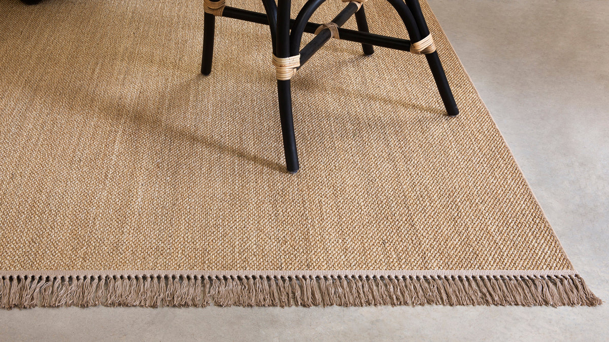 Alfombra rectangular de sisal Hebi