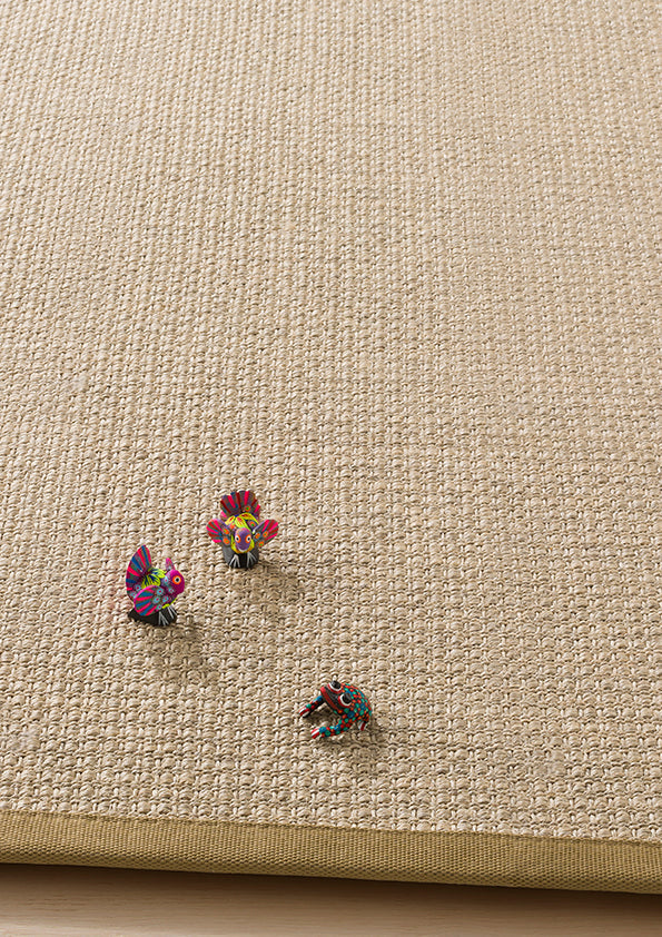 Alfombra rectangular de sisal Heneken