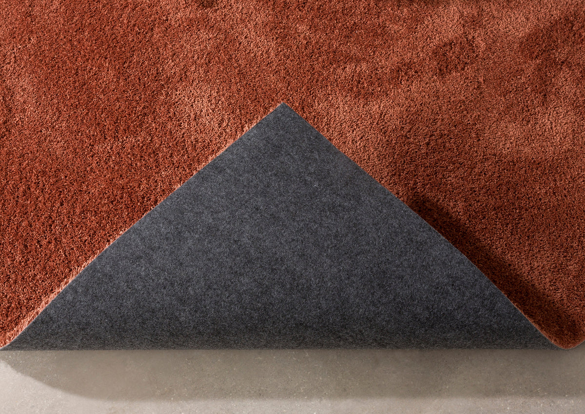 Alfombra rectangular de pelo largo Menkanta