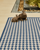 Alfombra Redonda de Interior y Exterior Terra Gorafe - pino_y_jacaranda