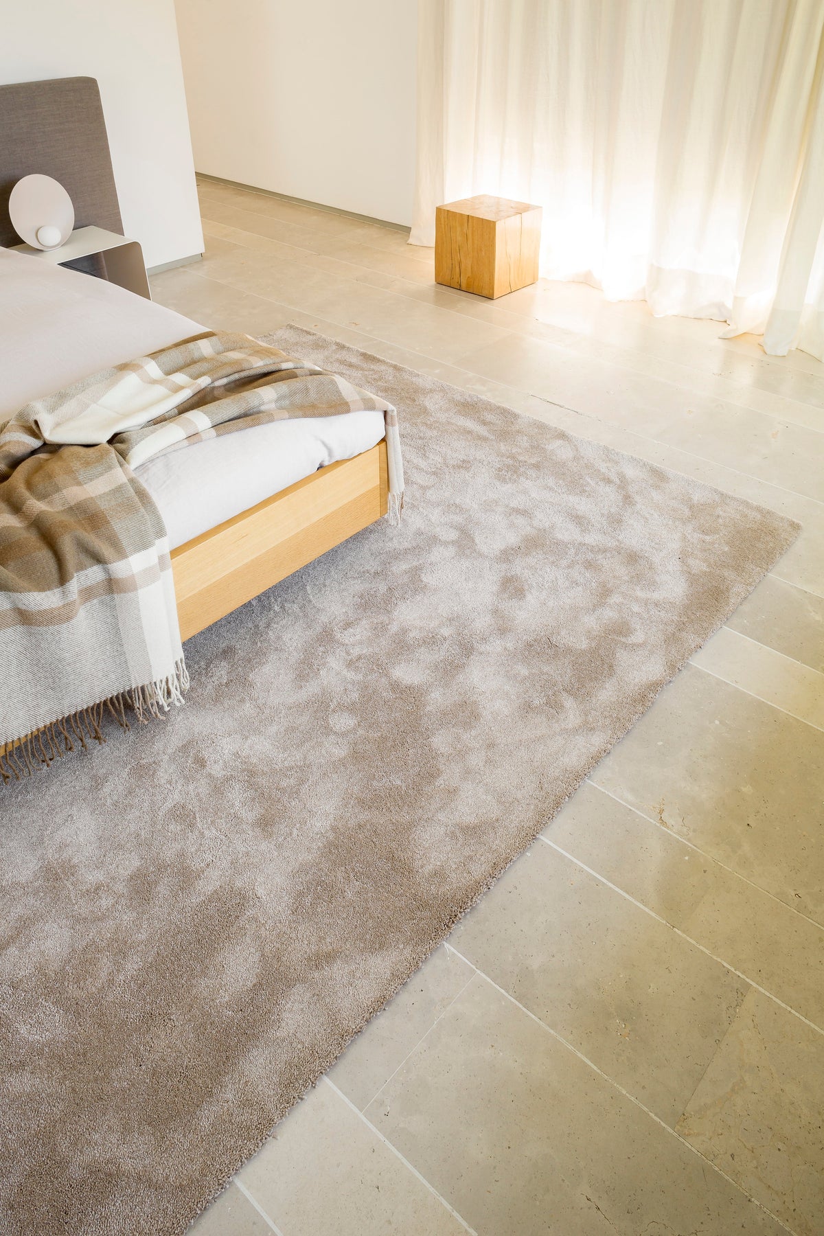 Alfombra rectangular de pelo largo Unika