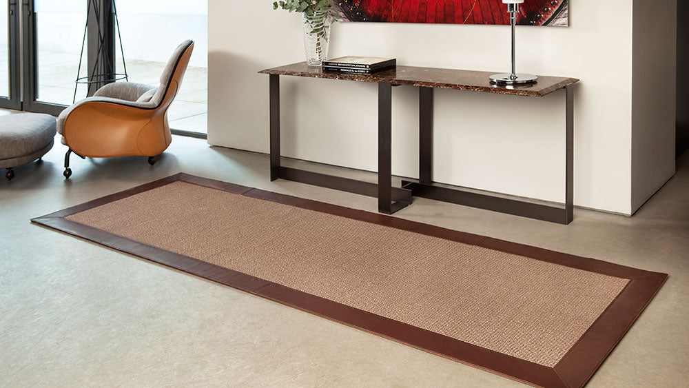 Alfombra rectangular de sisal Yukionna