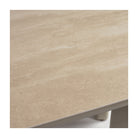 Mesa de comedor de exterior de aluminio y porcelánico 280 Baiona
