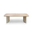 Mesa de comedor de exterior de aluminio y porcelánico 240 Cambados