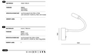 Aplique de Pared Flexor - A1151
