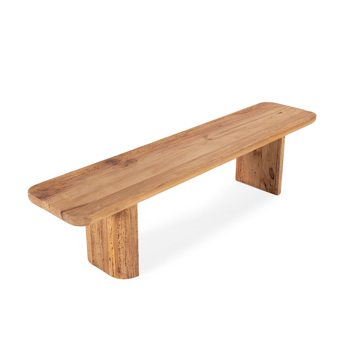 Banco de madera de pino recuperado Sesimbra